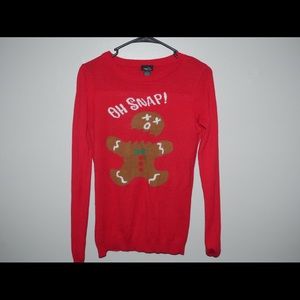 Red Christmas sweater